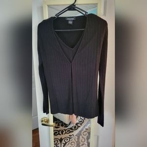 Women's Black Sweater/Top Size L